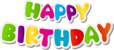 Happy Birthday надпись