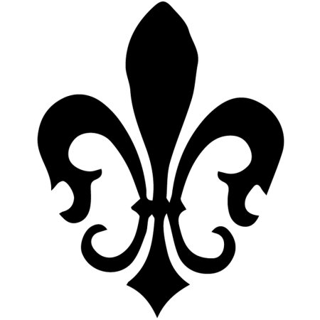 Геральдическая Лилия (fleur-de-Lis)