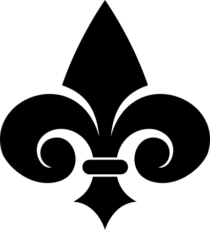 Геральдическая Лилия (fleur-de-Lis)