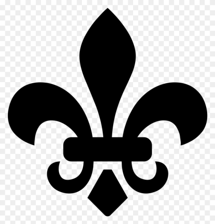 Геральдическая Лилия (fleur-de-Lis)