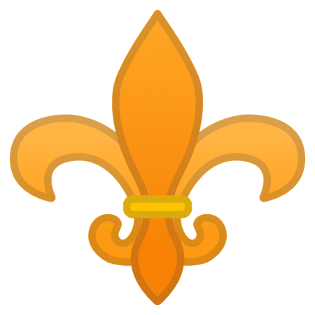 Геральдическая Лилия (fleur-de-Lis)
