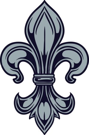 Геральдическая Лилия Ирис