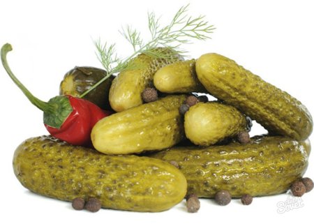 Солёные огурцы