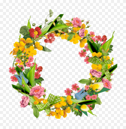 Цветочный венок