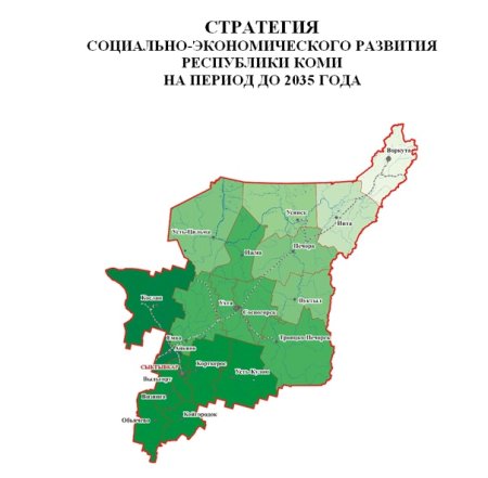 Республика Коми с картой