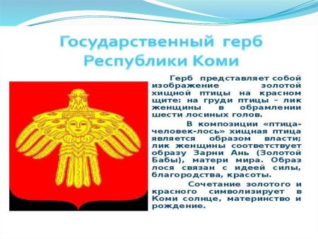 Герб Республики Коми