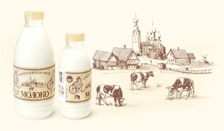 Молоко Николаевская ферма