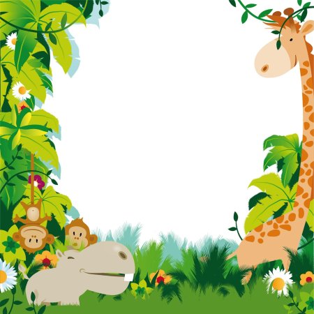 Рамочка с животными