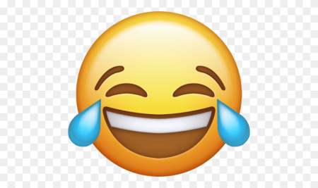 Смайлик смеющийся до слез