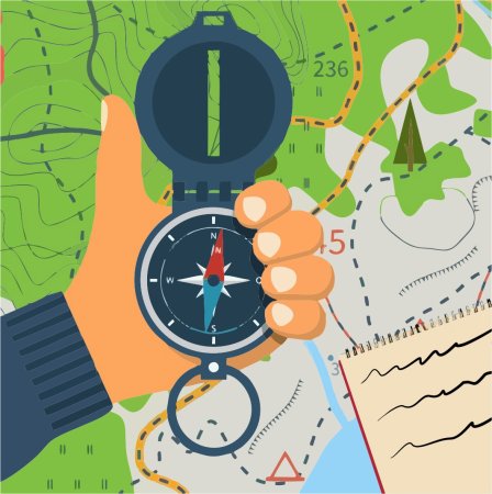 Компас по спортивному ориентированию