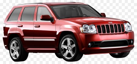 Jeep Grand Cherokee 2005 белый фон