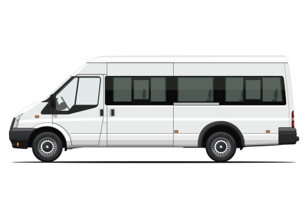 Ford Transit пассажирский сбоку