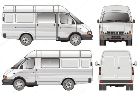 ГАЗ 2705 фургон габариты
