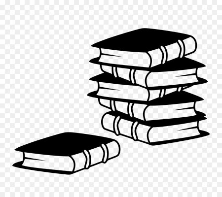 Книга черно белая