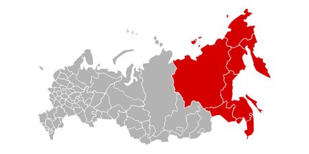 Дальневосточный округ вектор