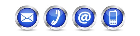 Значки контактной информации