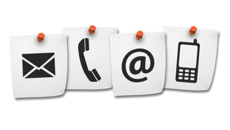 Значки контактной информации