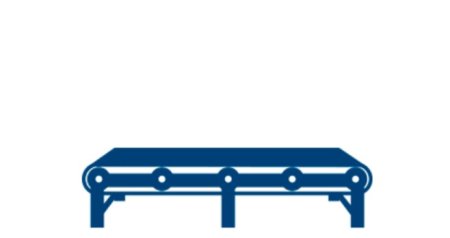 Конвейерная лента вид сбоку