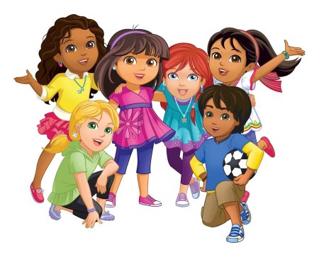 Dora and friends