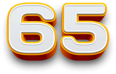 65 Лет цифры