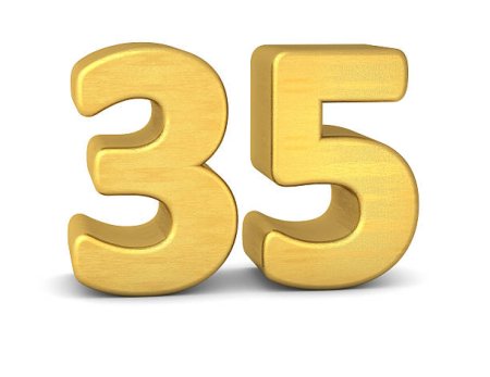 35 Цифра красивая