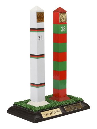 Пограничный столб рисунок
