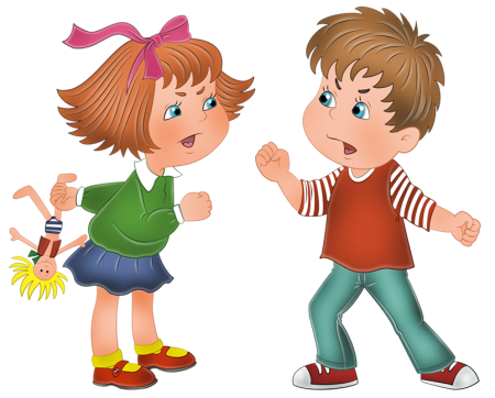 Мальчик и девочка мультяшные