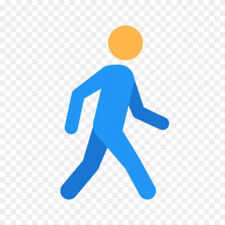 Человек шагает