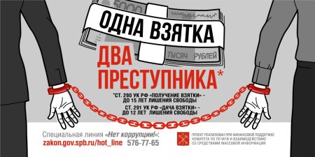 Антикоррупционный плакат