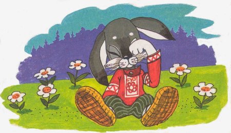 Заяц плачет