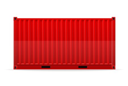 Грузовой контейнер вектор