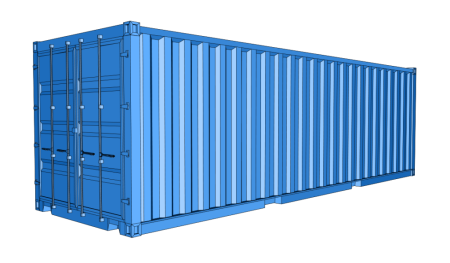 Container open Top High Cube 40 ft