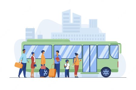 Общественный транспорт картинки