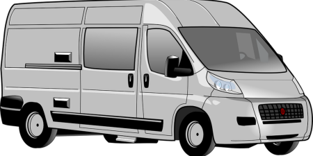Микроавтобус Ford Transit вектор