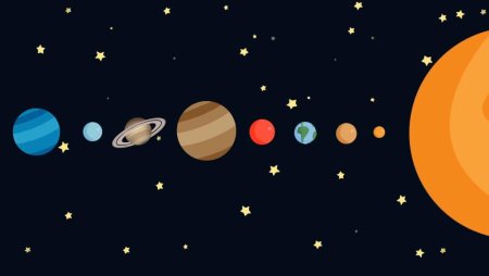 Парад планет рисунок