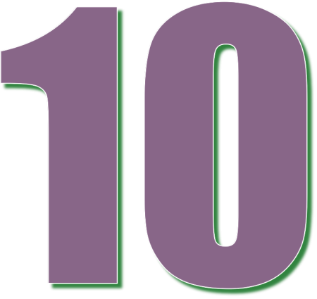Фото цифры 10