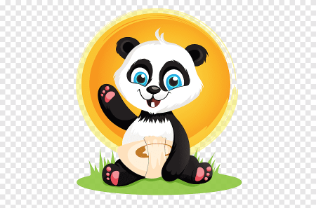 Изображение панды для детей
