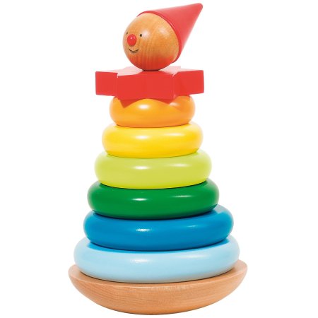 Пирамидка Tolo Toys клоун