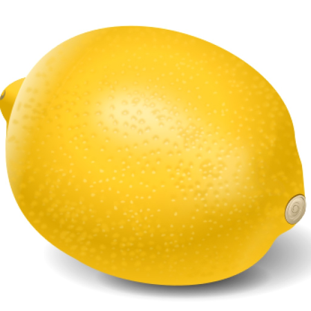 Лимон без фона