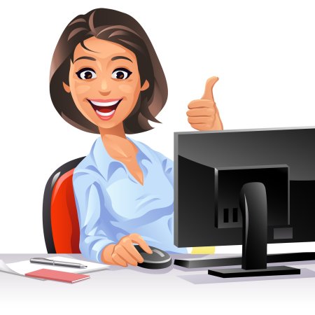 Бухгалтер мультяшный