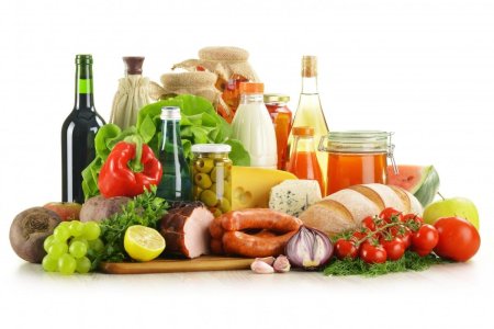Продукты на прозрачном фоне