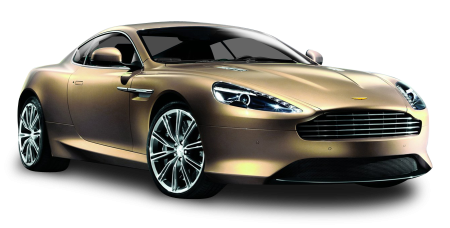 Астон Мартин золотой