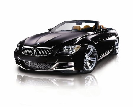 BMW e64 m6 белый фон