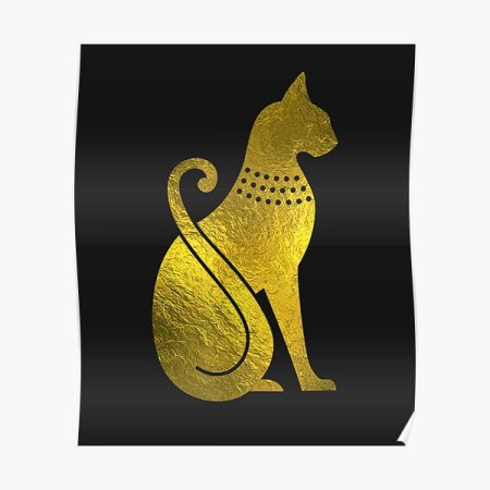 Жёлтая Египетская кошка