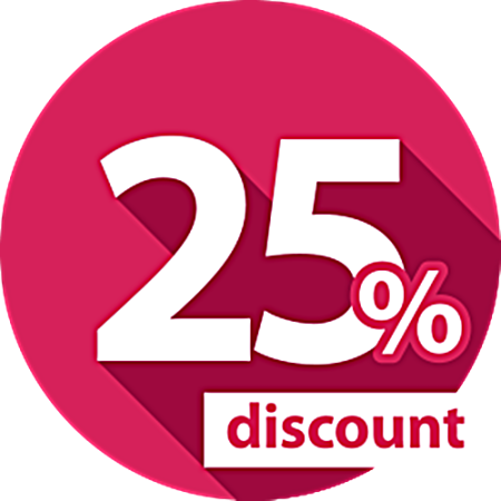 Скидка 25%