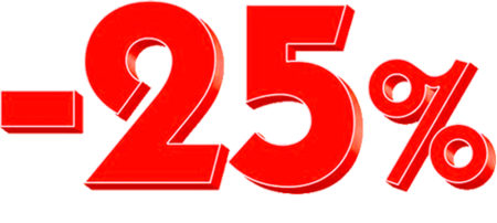 Скидка 25%