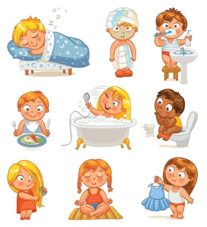 Режим дня гигиенические процедуры