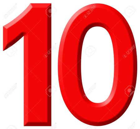 Цифра 10