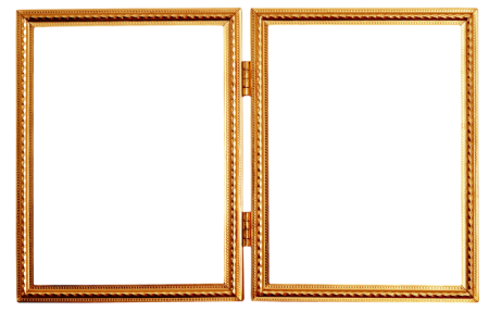 Двойные рамки для фотошопа на прозрачном фоне