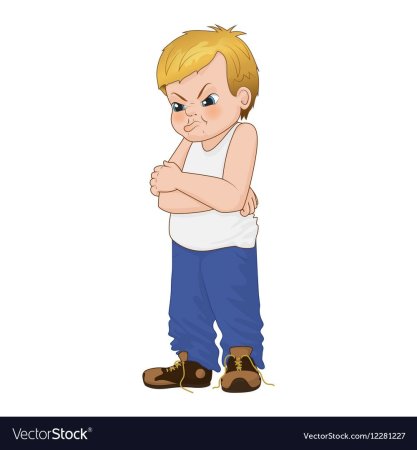 Неопрятный мальчик